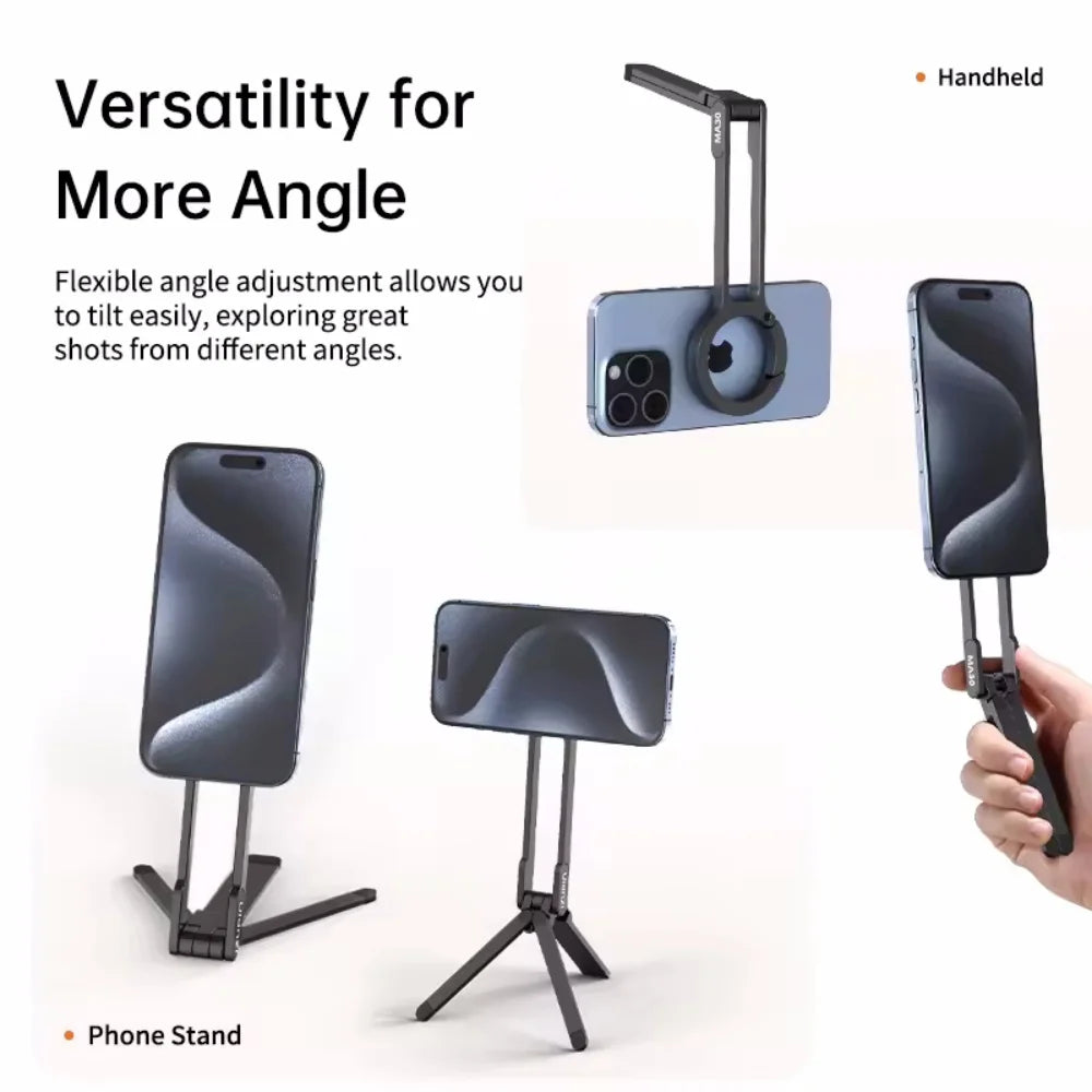 Foldable Phone Tripod | iPhone Portable Stand